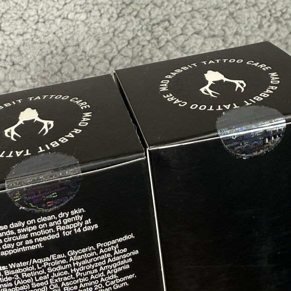 Mad Rabbit Repair Soothing Gel 3.4 oz 100 ml Tattoo Aftercare 2-Pack New In Box - Picture 5 of 7